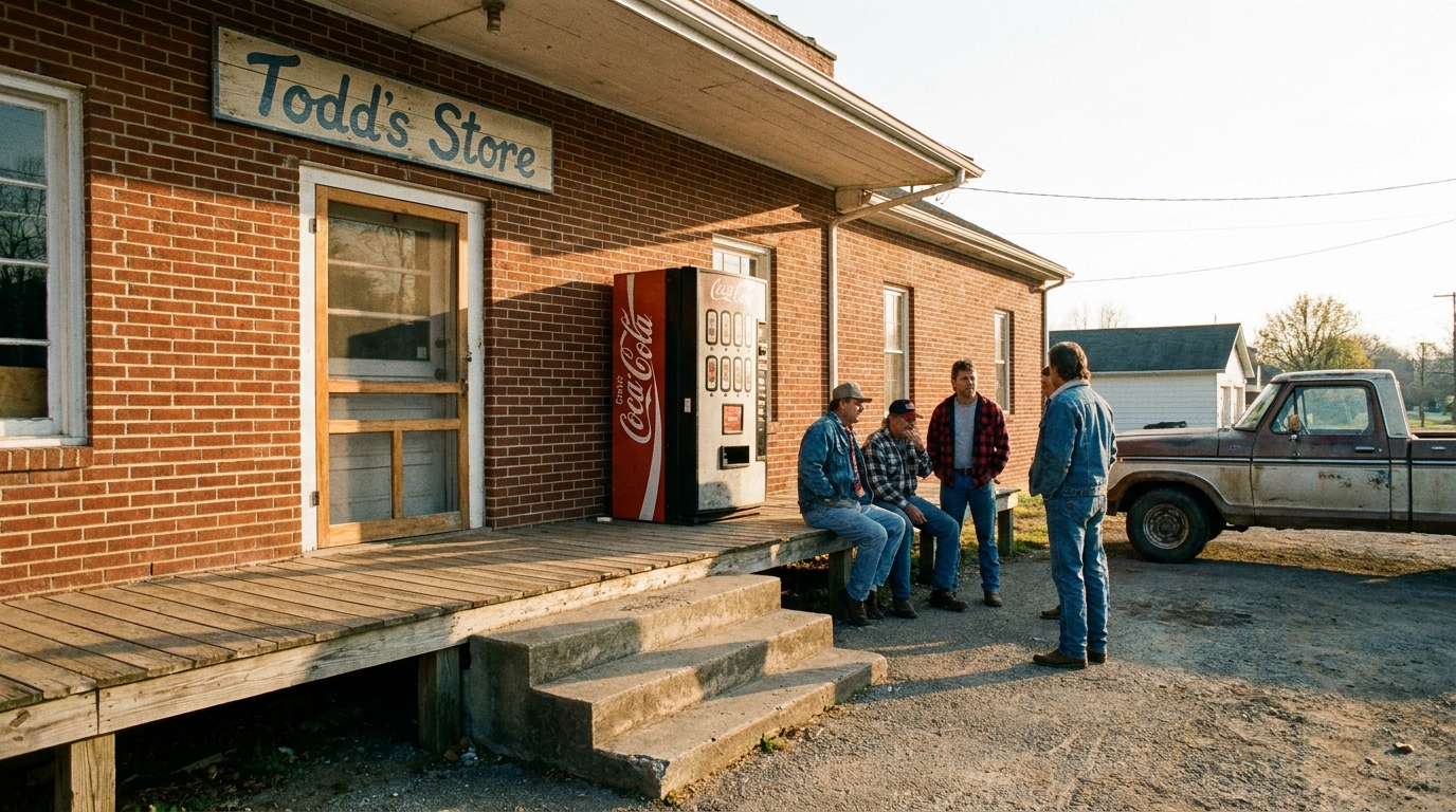 My memory of Todd's — a small neighborhood general store in 1990s Kentucky